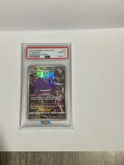 Pokemon 2022 Japanese S10a SWSH Gem MT Gengar CHR Dark Phantasma 074/071 PSA 10 - Image 1