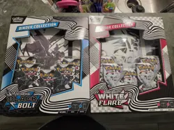 Pokemon Black Bolt And White Flare Binder Collection Set - Image 1