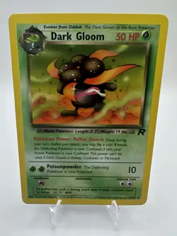 Dark Gloom 36/82 - Team Rocket Set - Vintage - Pokemon TCG - Image 1