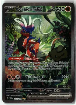 Koraidon ex ⭐ 247/198 Holo Scarlet & Violet Pokemon NM - Image 1