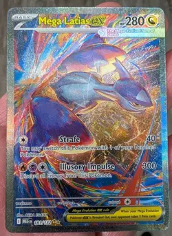 2025 Pokemon Mega Evolution #181/132 Mega Latias ex Special Illustration Rare - Image 1