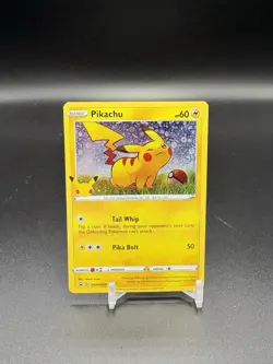 Cereal Foil Pikachu SWSH039 - Holo - English - General Mills Pokemon Promo 25th - Image 1