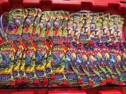 LOT of 28 Pokemon Mega Evolution Phantasmal Flames Sleeved Booster Packs - NEW - Image 1