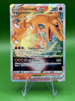 Pokemon Charizard VSTAR 019/159 Crown Zenith Ultra Rare Holo - Image 1
