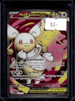 2026 Pokemon Ascended Heroes Mega Audino ex Ultra Rare #253/217 - Image 1