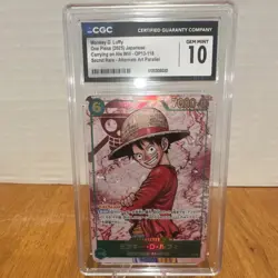 CGC 10 Monkey D. Luffy One Piece OP13-118 Secret Rare Alternate Art Japa… - Image 2