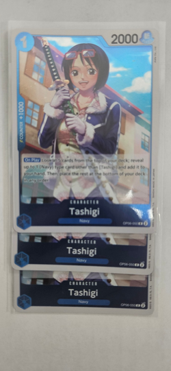 3X Tashigi OP06 OP06-050 R Playset - One Piece TCG Card Game - Image 1