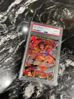 PSA 10 GOL. D. ROGER One Piece OP09 118 Bandai Card gold sec 2024 Emperors World - Image 3