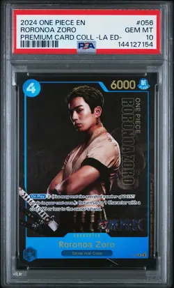 Roronoa Zoro PSA10 2024 One Piece Premium Live Action Edition- #056 - Image 1