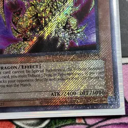 YuGiOh Victory Dragon RP02-EN098 Secret Rare Retro Pack 2 HOLOBLEED Foil Bleed - Image 4