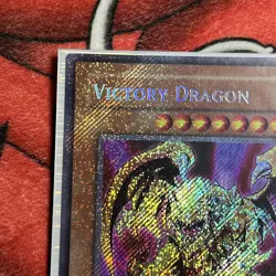 YuGiOh Victory Dragon RP02-EN098 Secret Rare Retro Pack 2 HOLOBLEED Foil Bleed - Image 5