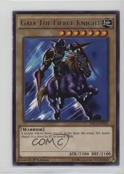 Gaia The Fierce Knight 1st Ed. YuGiOh Millenium Pack 1 #MIL1-EN025 - Image 1
