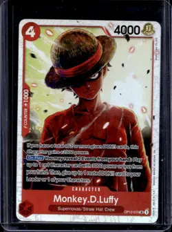 2025 One Piece Legacy of the Master Monkey.D.Luffy Super Rare #OP12-015 - Image 1