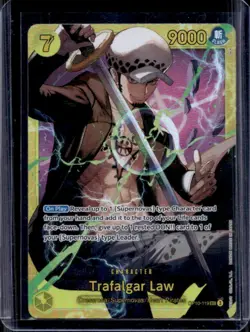 2025 One Piece Royal Blood OP10 Trafalgar Law Secret Rare #OP10-119 - Image 1