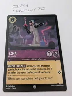 Disney Lorcana Demo Yzma - Alchemist Card - Image 1