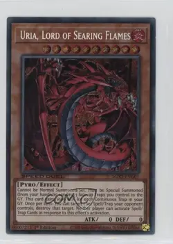 SE - Uria Lord of Searing Flames 1st Ed. YuGiOh Speed Due GX: Duelists Shadows - Image 1