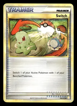 Switch 102/123 HeartGold SoulSilver Pokemon Card - Image 1