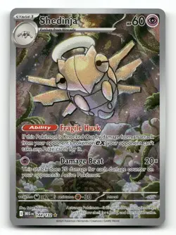 Shedinja 144/132 - Mega Evolution - Pokemon Card NM/M - Image 1