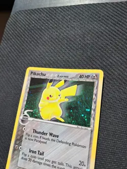 Pokemon Card Carte Holo pikachu 93/92 Secret Holo Vintage SWIRL :) - Image 3