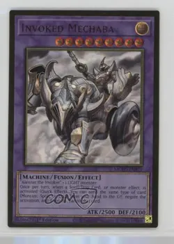 Invoked Mechaba 1st Ed. YuGiOh Maximum Gold: El Dorado #MGED-EN025 - Image 1