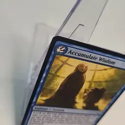 Accumulate Wisdom MTG TLA NM Near Mint Nin Foil Fast Shipping From Canada - Image 2