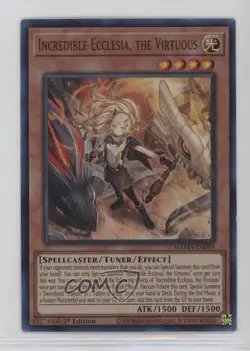 Incredible Ecclesia the Virtuous 1st Ed. YuGiOh Magnificent Mavens #MAMA-EN059 - Image 1