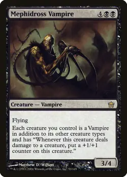 MTG Mephidross Vampire Fifth Dawn Magic the Gathering - Image 1