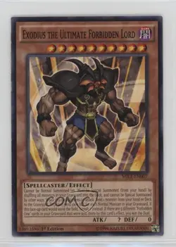 Exodius the Ultimate Forbidden Lord 1st Ed. YuGiOh Millenium Pack 1 #MIL1-EN007 - Image 1