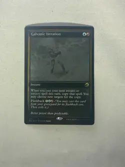 MTG FOIL Galvanic Iteration Innistrad: Double Feature Magic the Gathering - Image 1