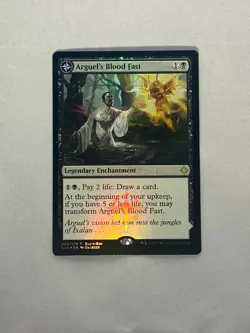 MTG FOIL Arguel's Blood Fast Buy-a-Box Promo Ixalan Magic the Gathering - Image 1