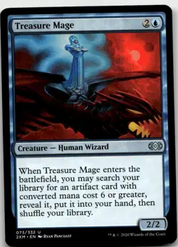 Treasure Mage, Double Masters #73 MTG - Image 1