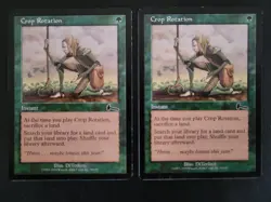 Crop Rotation x2 Urza's Legacy MTG 1999 Instant LP Magic The Gathering - Image 1