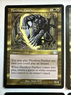 Fleetfoot Panther X4 Planeshift Various Condition See Pics Front/back - Image 2