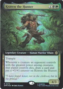 Kraven the Hunter (Extended Art) - Marvel's Spider-Man (273) - NM Foil - Image 2