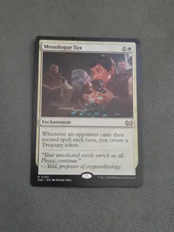 Monologue Tax Commander: Duskmourn: House of Horror Regular - Image 1