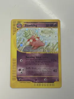 Pokemon TCG Slowking H22 Aquapolis Holo - Image 1