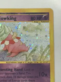 Pokemon TCG Slowking H22 Aquapolis Holo - Image 3