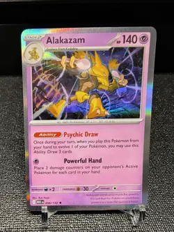 Alakazam (Holo) 056/132 - Mega Evolution - Pokemon - NM/M English - Image 1