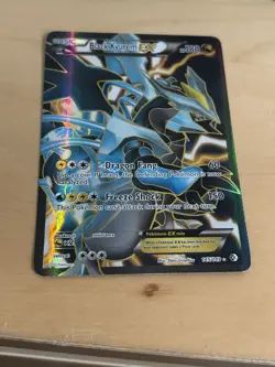 Black Kyurem EX 145/149 Ultra Rare Full Art Holo Boundaries Crossed Pokemon Card - Image 1