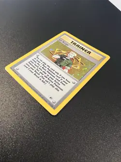 Lt. Surge 17/132 Gym Heroes Unlimited 2000 Pokemon Card Holo Rare LP - Image 3
