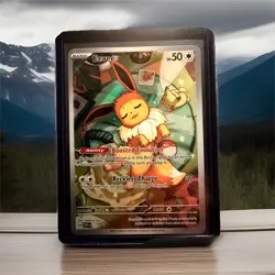 Pokemon Eevee Boosted Evolution SVP 173 Scarlet & Violet Promo Holo - Image 1