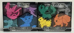 (2) Lot 2021 Pokemon Sword & Shield Evolving Skies Factory Sealed ETB - Image 1