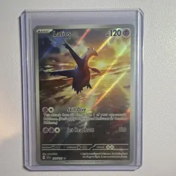 Pokemon Latios 203/191 SV8 Surging Sparks Illustration Rare Holo 120 HP - Image 1