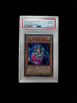 Yu Gi Oh The Tricky PSA10 Rare Japanese Collector Card - Image 1