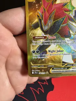 N’s Zoroark Ex 189/159 Pokemon Card Hyper Rare Journey Together Near Mint - Image 5