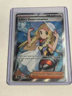 Lillie’s Determination - 169/132 - Mega Evolutions - Pokemon TCG Pack Fresh - Image 1