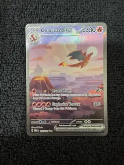 Pokemon Charizard ex Special Illustration Rare Full Art Holo 199/165 330 HP - Image 1