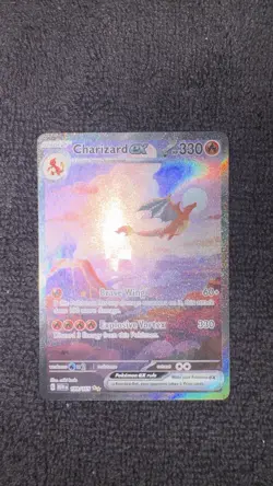 Pokemon Charizard ex Special Illustration Rare Full Art Holo 199/165 330 HP - Image 3