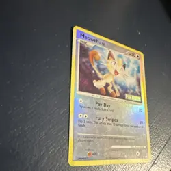Pokemon Meowth Platinum Reverse Holo Promo 106/146 Basic 50 HP TCG Card - Image 2
