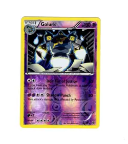 Golurk 46/101 MP Plasma Blast English Pokemon Card TCG 2013 Reverse Holo - Image 1